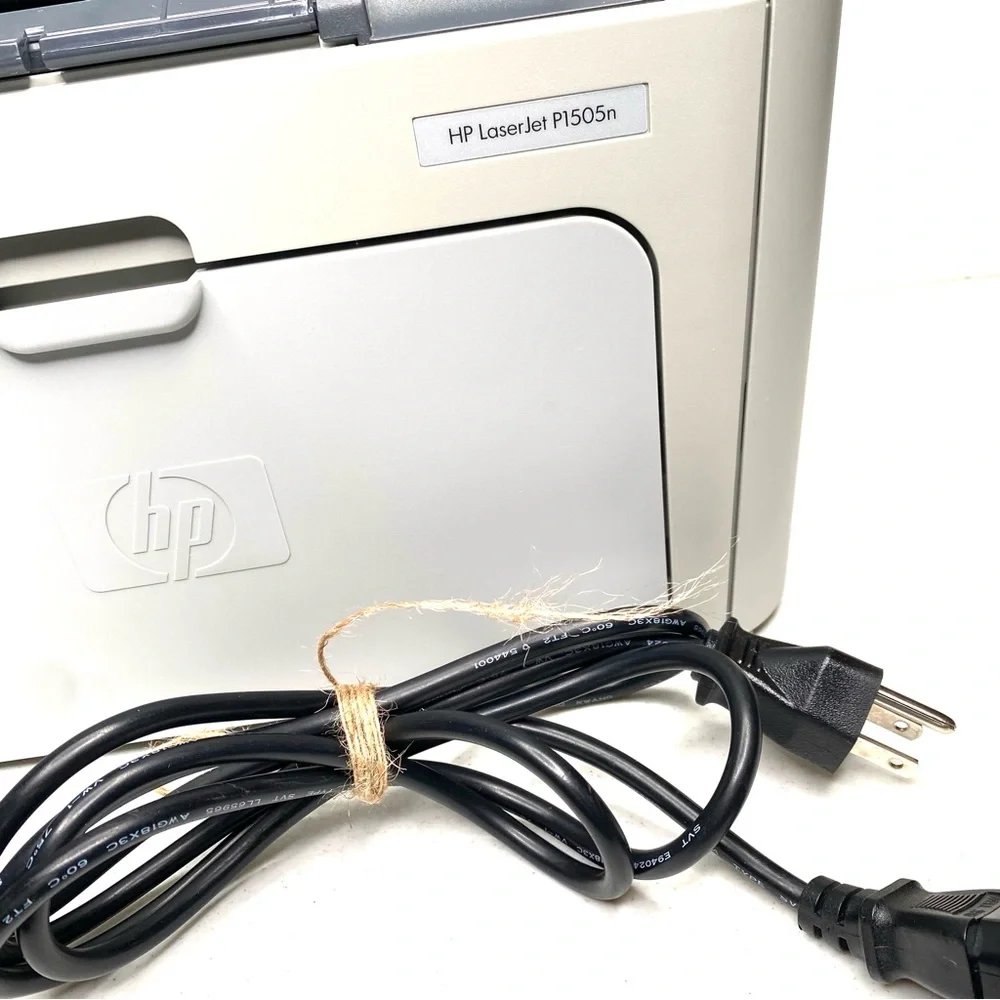HP LaserJet P1505N Standard Laser Printer NO TONER TESTED